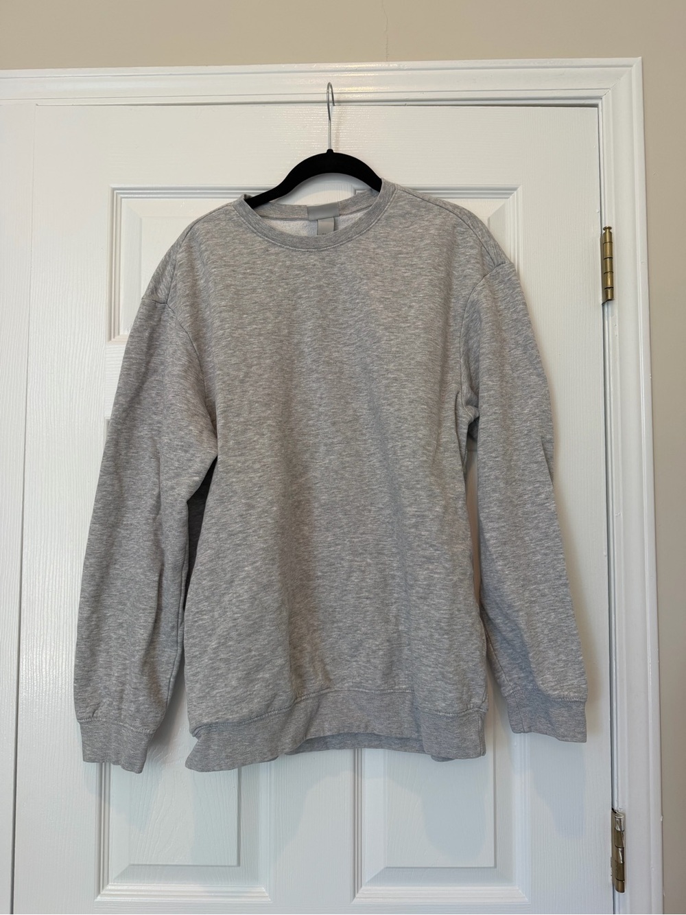 H&M Light Gray Men's Crewneck Sweatshirt